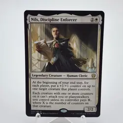 [1x] Nils, Discipline Enforcer Near Mint, English Commander 2021 MTG Magic - Image 1