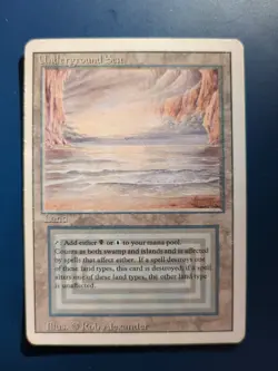 Underground Sea MP Front/HP Back Revised MtG Magic - Image 1