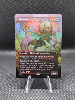 Vibrance (Borderless) 0295 FOIL Lorwyn Eclipsed NM MTG - Image 1
