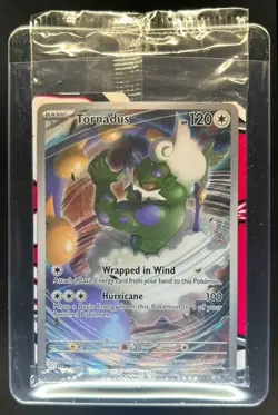2023-25 Pokemon SV Black Star Promos Tornadus Full Art Sealed #210 - Image 1