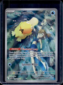 2025 Pokemon Destined Rivals Misty's Psyduck #193/182 - Image 1