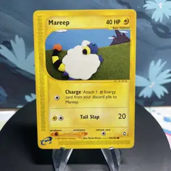 Pokemon Mareep 93/147 Aquapolis E Series LP - Image 1