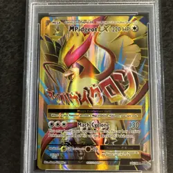 Pokemon XY Evolutions Mega M Pidgeot EX 105/108 2016 PSA 10 #105 - Image 3