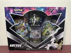 2x LOT Pokemon TCG Arceus V Figure Collection Box Factory Sealed - Image 1