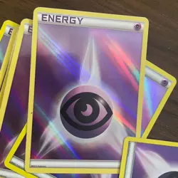 Lot of 15 Unnumbered 2013 XY Psychic Energy Pokemon Cards, No Rarity & No Number - Image 1