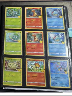 Pokemon 25th Anniversary McDonalds Promo Complete Master Set Holo+Non 50 cards - Image 1