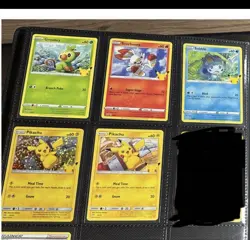 Pokemon 25th Anniversary McDonalds Promo Complete Master Set Holo+Non 50 cards - Image 3