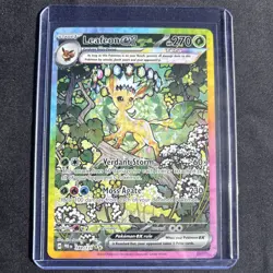 Pokemon TCG Leafeon EX Sir 144/131 Prismatic Evolutions - Image 1
