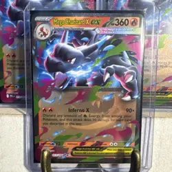 Mega Charizard X Ex 013/094 Phantasmal Flame Double Rare LOT of 3 - Image 2