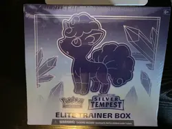 Pokemon Sword & Shield Silver Tempest Elite Trainer Box 65 Cards Vulpix 2022 - Image 1