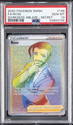1999 POKEMON BASE SET UNLIMITED #12 NINETALES-HOLO PSA 9 - Image 3