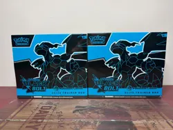 2X LOT Pokemon Black Bolt Pokemon Center Exclusive ETB READ FIRST - Image 1