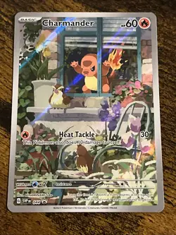 Charmander 044 Sv: Pokemon Scarlet & Violet Promo Card Holo - Image 1
