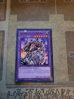 YUGIOH ELEMENTAL HERO GAIA BLC1-EN154 COMMON 1ST ED NM - Image 1