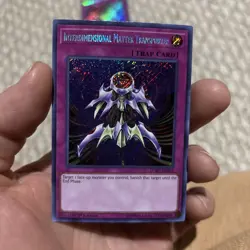 Yu-Gi-Oh! Interdimensional Matter Transporter LCKC-EN052 Secret Rare 1st Edition - Image 1