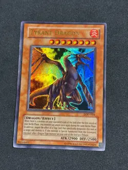 Yugioh Tyrant Dragon LOD-034 Ultra Rare Unlimited MINT - Image 1