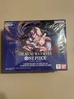 One Piece OP14 The Azure Sea’s Seven Booster Box Factory Sealed 24 Packs - Image 3