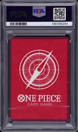 2022 ONE PIECE OP01-ROMANCE DAWN ALTERNATE ART-ERRATA MONKEY D. LUFFY PSA 10 - Image 2