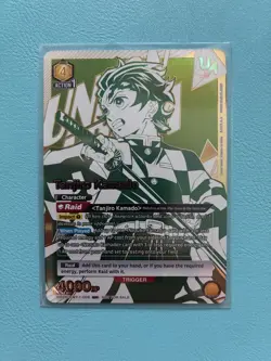 Tanjiro Kamado Winner Demon Slayer Union Arena near mint - Image 1