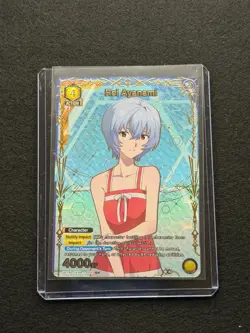 Union Arena Rei Ayanami Parallel Rare C* UA44BT/EVA-1-002 Evangelion NM/M* - Image 1