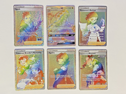 Pokemon Card Lot Secret Rare Rainbow Kommo-o GX, Spark POGO, Roseanne Backup ! - Image 1