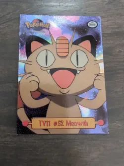 Pokemon Card - Meowth TV11 - TV Animation Edition - Topps Series 1 - Image 1