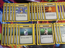 VINTAGE Pokemon lot of Base Set Fossil Jungle Cards WOTC 50+ Cards - Image 2