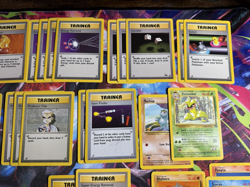 VINTAGE Pokemon lot of Base Set Fossil Jungle Cards WOTC 50+ Cards - Image 4