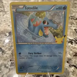 Totodile - 15/119 Phantom Forces 2014 Common Pokemon Card - Image 1
