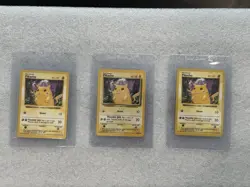 Pokemon Vintage Card TCG LOT Mix LOT of 67 Cards - X3 YELLOW CHEEKS PIKACHU - Image 2