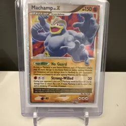 The Pokemon Company Machamp LV.X 98/100 Stormfront 150 HP Ultra Rare Holo Card - Image 1