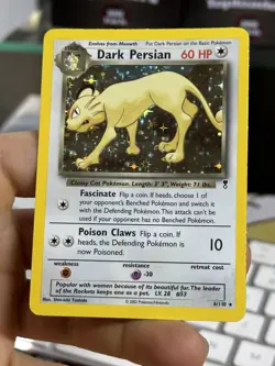 Dark Persian 6/110 Legendary Collection 2002 Holo Pokemon Card TCG - Image 4