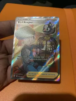 Bird Keeper Full Art Trainer Shining Fates 066/072 Pokemon Card Fresh Pack NM - Image 1