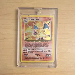 Pokemon Charizard Base Set Holo Rare 120 HP Card 4/102 Wizards 1999 - Image 1