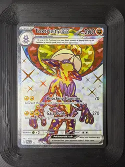 Toxtricity ex - 227/182 - Ultra Rare - Paradox Rift - Pokemon Card - NM/M - Image 1