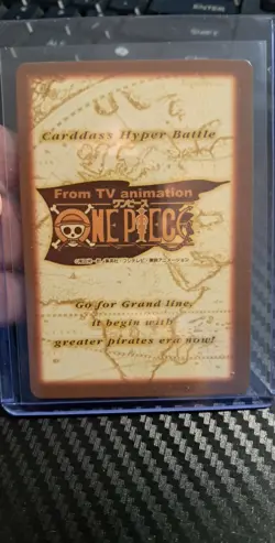BANDAI One Piece Hyper Battle C255 LUFFY HOLO FOIL SCARCE EARLY CARD VINTAGE - Image 2