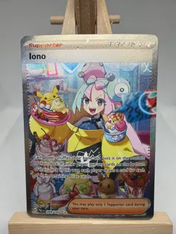 NM Iono 269/193 Paldea Evolved SIR Holo Pokemon Card - Image 1