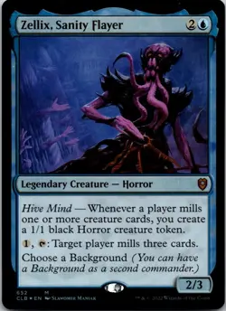 Zellix, Sanity Flayer 652 Commander Legends: Battle for Baldur's Gate NM MTG - Image 1