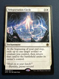 MTG Teleportation Circle - Adventures in the Forgotten Realms (AFR) NM - Image 1