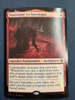 MTG Passionate Archaeologist - (CLB) NM Foil - Image 1
