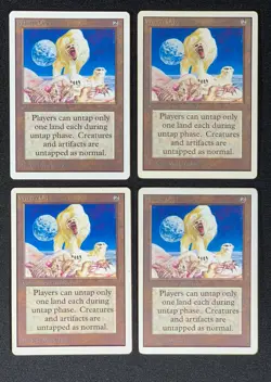 MTG Unlimited Edition 1993 Winter Orb x 4 (NM, LP, MPx2) Playset 2ED Rare 93/94 - Image 2