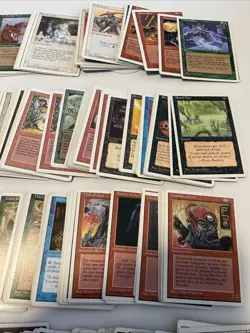 MTG Magic The Gathering 275+ Card Lot, Vintage 1993- 1997. White MTG Cards - Image 5