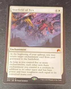 MTG Magic the Gathering Starfield Of Nyx 033/272 NM Mythic - Image 1