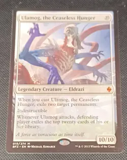 MTG Magic the Gathering Ulamog, the Ceaseless Hunger 015/274 NM Mythic - Image 1