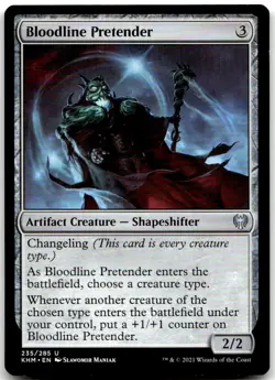 MTG Bloodline Pretender U Kaldheim 235 LP - Image 1