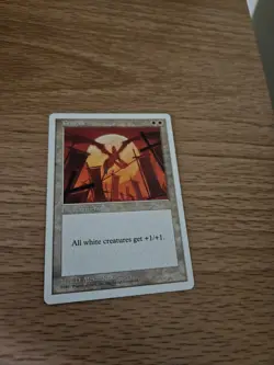 Magic the Gathering Crusades Lightly Played Fifth Edition - Image 1