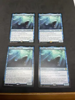 x4 MTG Nezahal Primal Tide #401 Lot (4) Commander Legends - Image 1