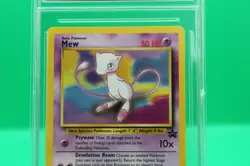 2000 Pokemon Mew Black Star promo #8 Top Shelf Grading 8 - Image 3