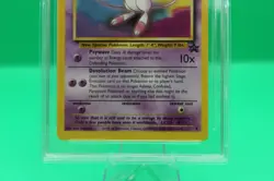 2000 Pokemon Mew Black Star promo #8 Top Shelf Grading 8 - Image 4
