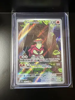 Turtonator 146/142 Illustration Rare Pokemon Stellar Crown - Image 1